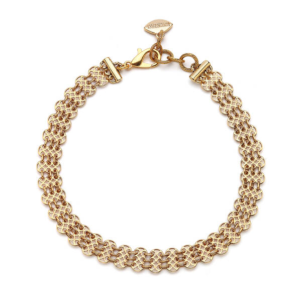 Adela Gold Plated Chain Necklace - 2