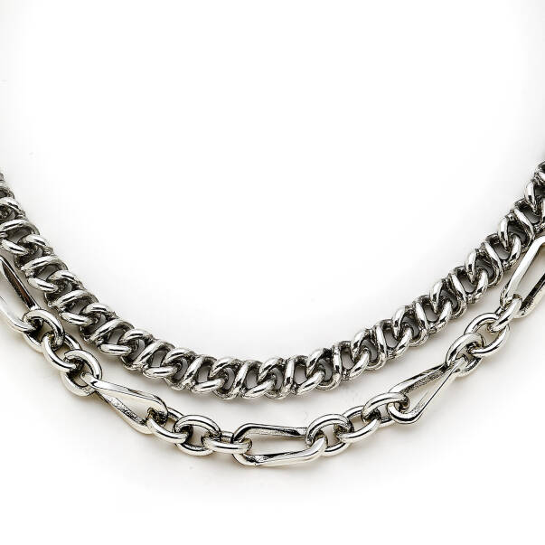 Aero Silver Plated Pearl Necklace - 3