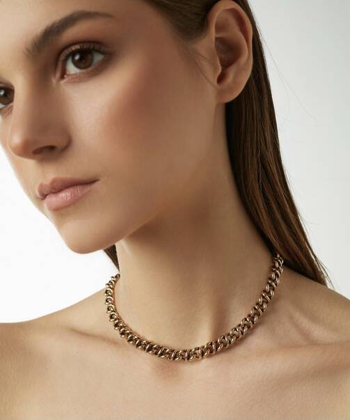 Alev-Gold-Plated-Chain-Necklace - 2