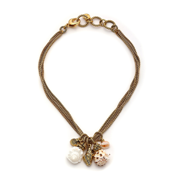All Time Fav Seashell Charm Necklace - 1