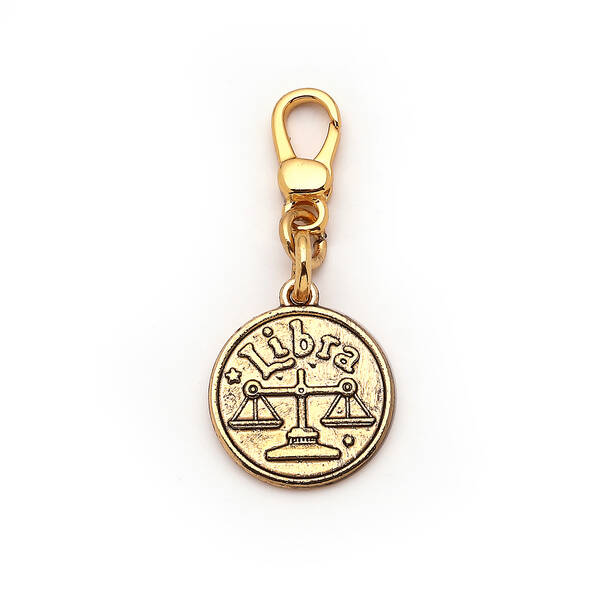 Altın Kaplama Charm Burç Kolye - 3