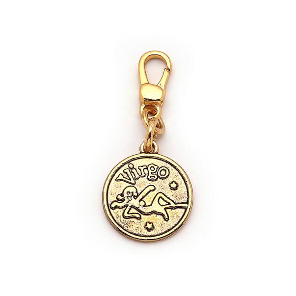 Altın Kaplama Charm Burç Kolye - 7