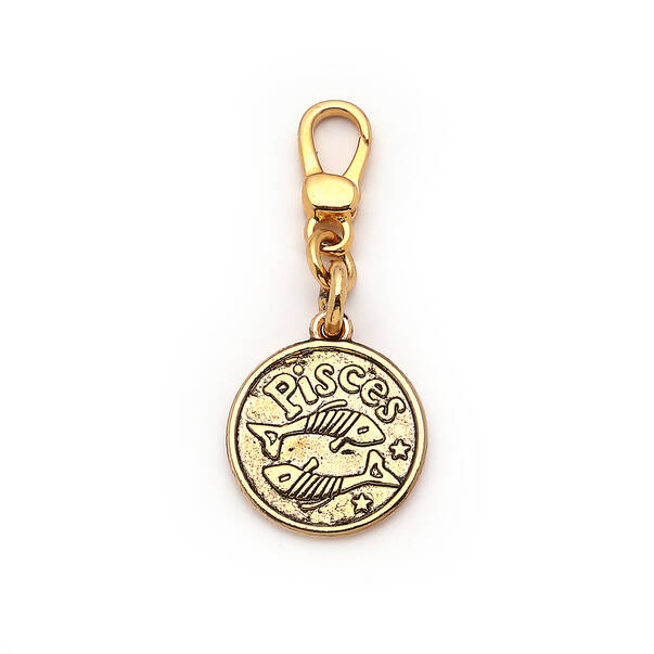 Altın Kaplama Charm Burç Kolye - 10