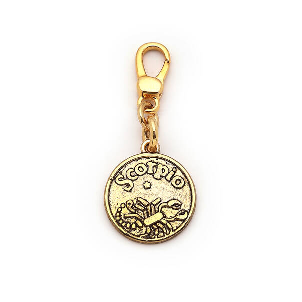 Altın Kaplama Charm Burç Kolye - 13