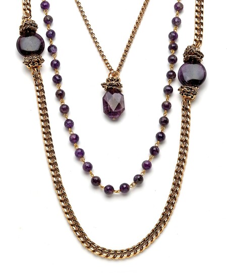 AMETIST PRETTY NECKLACE