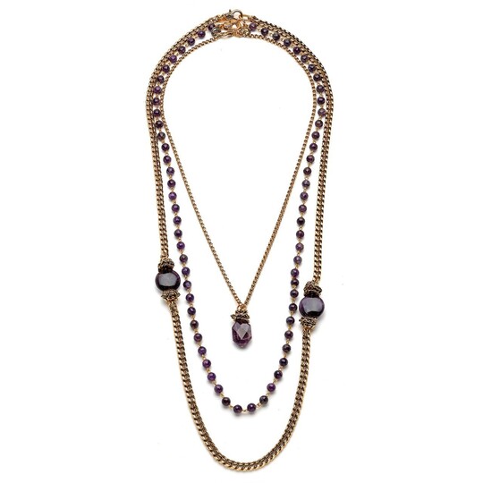 AMETIST PRETTY NECKLACE