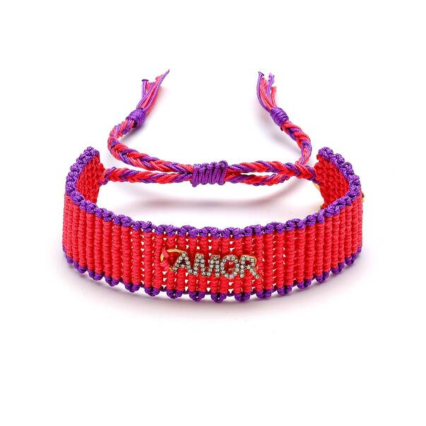 Amor Macrame Bilezik - 1