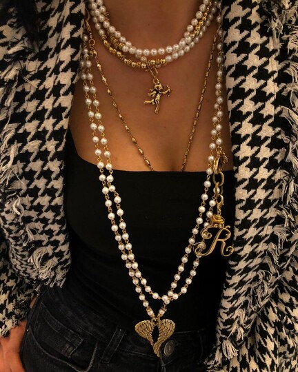 ANGEL PEARL NECKLACE