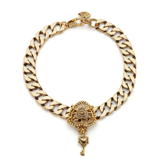 Ariel Heart Chain Necklace - 