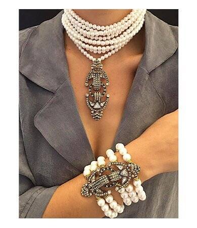 Audrey Pearl Necklace - 5