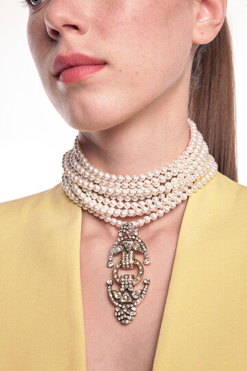 Audrey Pearl Necklace - (1)