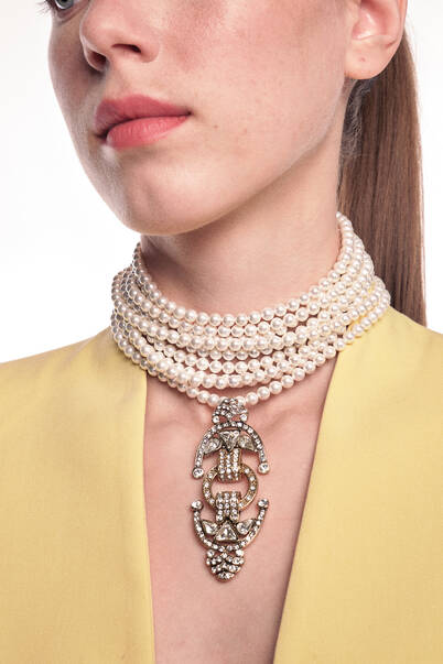 Audrey Pearl Necklace - 4