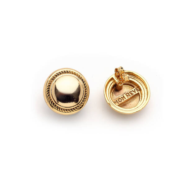 Aureon Gold Plated Pinned Earrings - 2