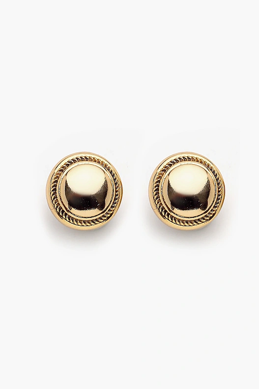 Aureon Gold Plated Pinned Earrings 