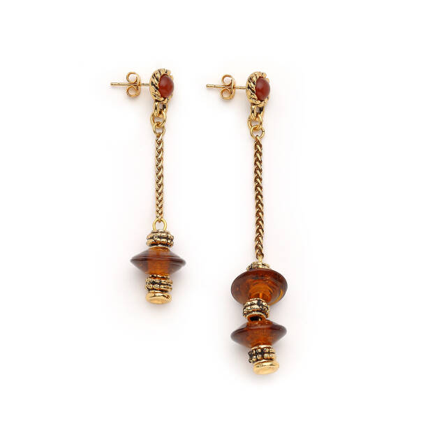 Avira Gold Plated Pinned Earring - 1