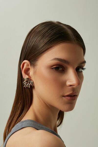 Banana Gold Plated Clip-On Earrings - 6