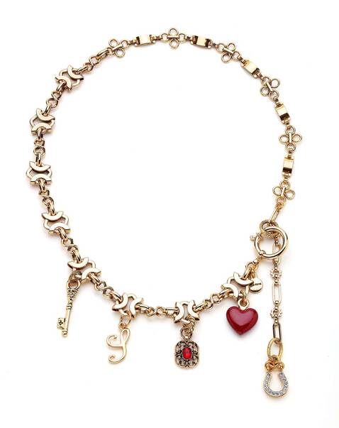 Bella Harflı Charm Kolye - 1