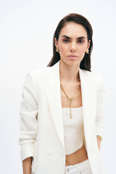Belta Gold Plated Clip-On Earrings - 4
