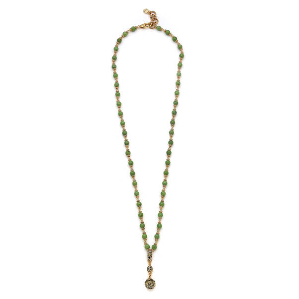 Bianca Russian Jade Doğal Taş Charm Kolye - 1