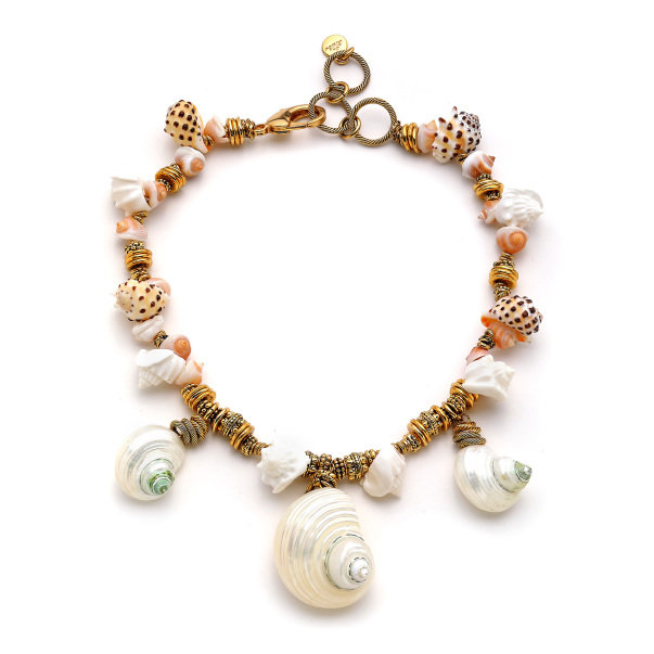 Big Shell Deniz Kabuğu Charm Kolye - 1