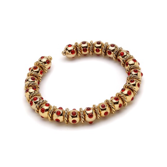 CENTIBURGUNDY BRACELET