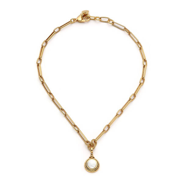 Bimbo Gold Plated Chain Necklace - 1