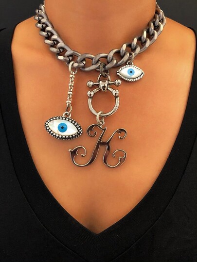 BLISS HARF NECKLACE