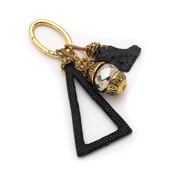 Bloom Gold Plated Stingray Bag Accessory - 1