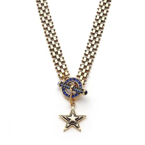 Blue Star Yıldız Charm Kolye - 3