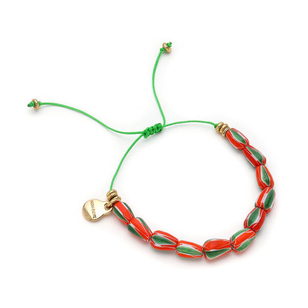 Bon Bon Glass Beaded Rope Bracelet - 1