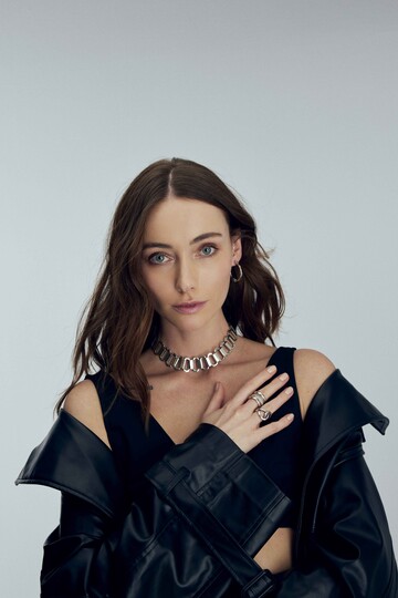 Bonsoy Silver Plated Chain Necklace - (1)