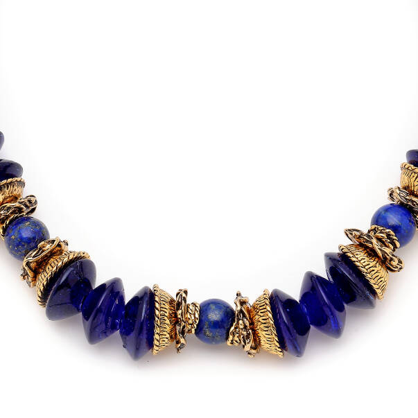 Born Of Stone Glass Bead Necklace - 4