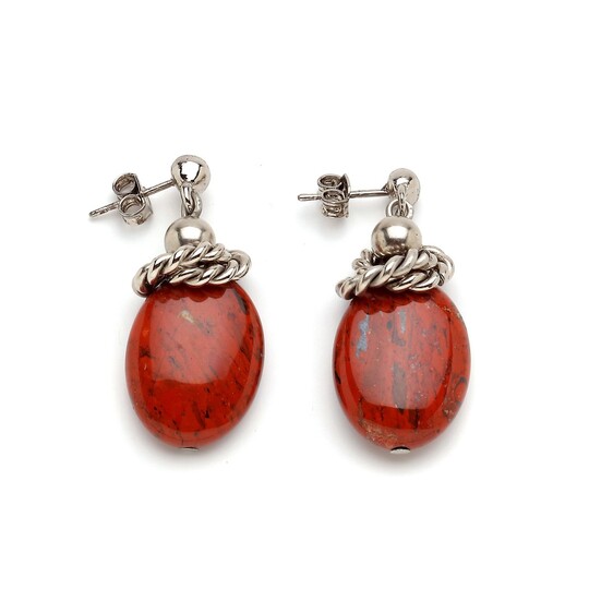 BRICK EARRING