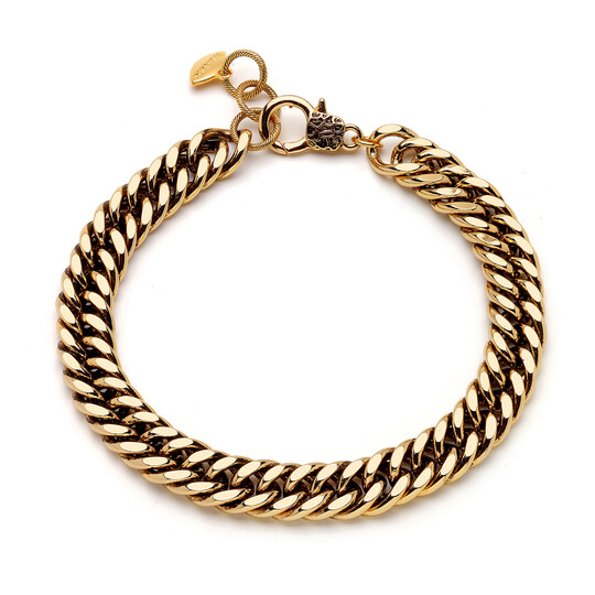 Gold Plated Chain Necklace On The Calida 