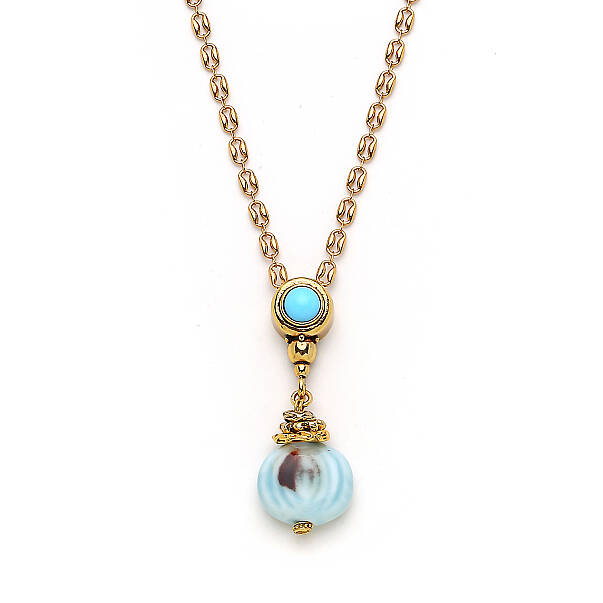 Calista Gold Plated Chain Necklace - 3