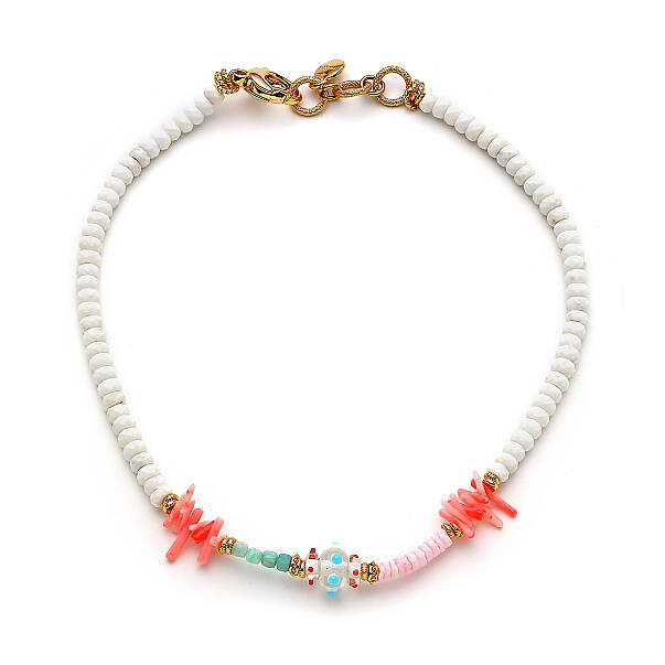 Candy Natural Stone Necklace - 1