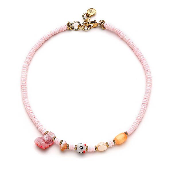 Capri Natural Stone Necklace - 1