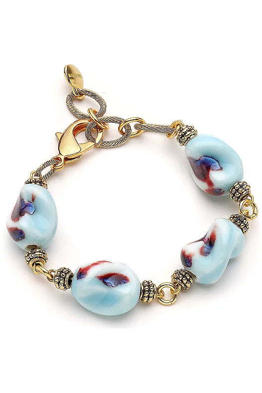 Cavira Glass Bead Bracelet - 