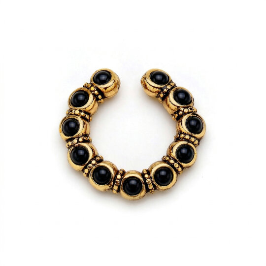 Celeste Gold Plated Cartilage Earring - (1)