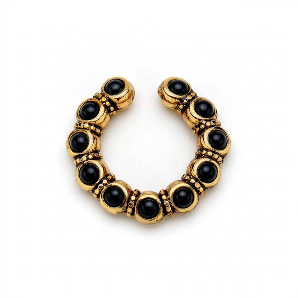 Celeste Gold Plated Cartilage Earring - 2