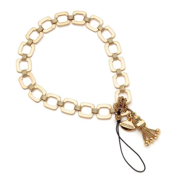Celeste Gold Plated Tassel Phone Accessory - 2