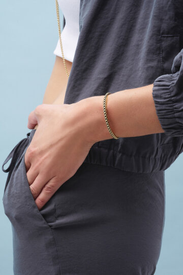 Celestial Gold Plated Cuff Bracelet - (1)