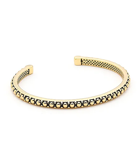 Celestial Gold Plated Cuff Bracelet 