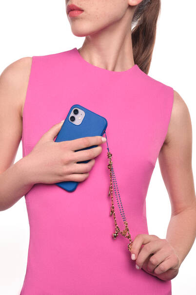 Charming İp Charm Telefon Aksesuarı - 2