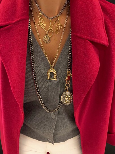 CHER KOSTEK FOTOĞRAFLI NECKLACE