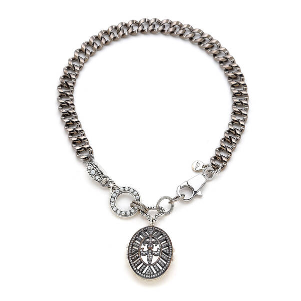 Ches Zircon Chain Necklace - 1