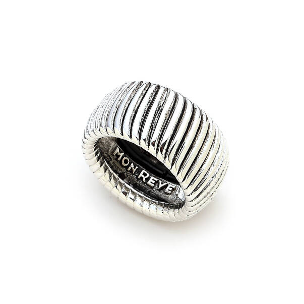 Chic Rebel Silver Plated Ring - 1