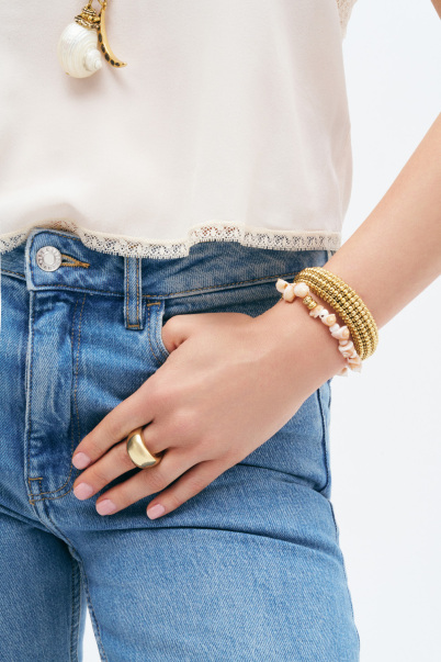 Chris Gold Plated Ring - 2
