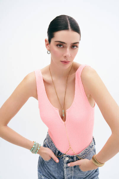 Circled Around Gold Plated Pinned Earrings - 4