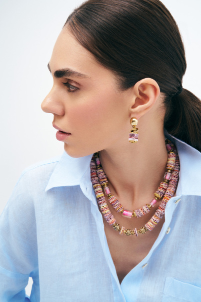 Coastal Shell Pinned Earrings - 5